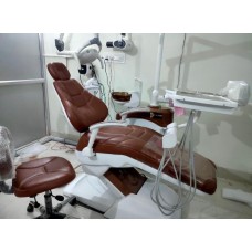 PU seat White Fully Automatic Electrical Dental Chair