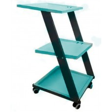 Sea Green Clinical Trolley 