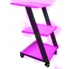 Pink Clinical Trolley