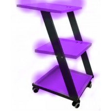 Purple Clinical Trolley