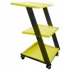 Yellow Clinical Trolley